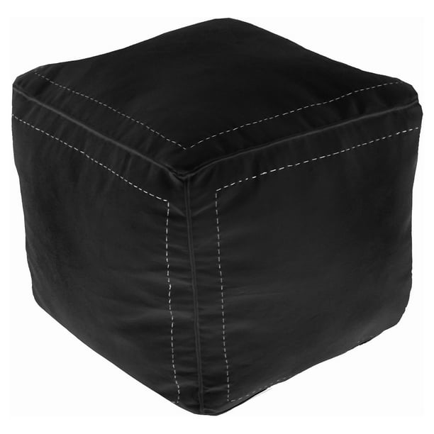 ottoman square pouf Amazing square Ottoman Pouffe Moroccan leather light tan handmade footstool square pouffe Moroccan